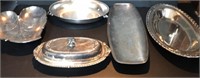 Lot of Silver Plated Bowls and Dishes