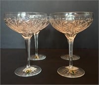 Seahorse Saucer Champagne Waterford Crystal