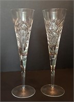 Unique Crystal Champagne Glasses