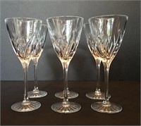 Beautiful Waterford Crystal Wine Glasses