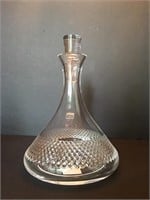Beautiful Studded Waterford Crystal Decanter