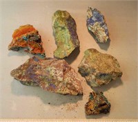 Assorted Copper Minerals