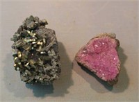 Marcasite, cobalt calcite