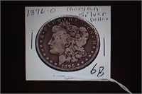 1896o - Morgan Silver Dollar