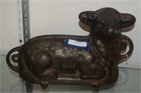 1930's Cast Iron Griswold Lamb Mold