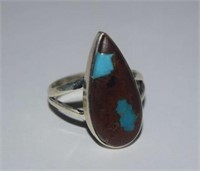 Sterling Silver Ring w/ Turquoise
