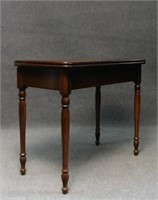 TURNED LEG SHERATON CARD TABLE