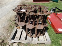 Pair Of Steel Skid Steer Tracks