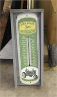 John Deere Thermometer, Approx 11"x28"