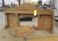 Wooden Dresser Top Approx 50"x28" & Vintage Pepsi