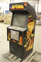 Defender Arcade Game, Approx 26"x70"x30", Does Not