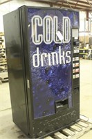 Pop Vending Machine, Approx 36"x72"x33", Works