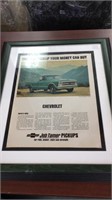 Old vehicle advertisements  1968 Chevy pick up 19