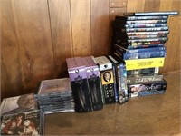 CDs & DVDs inc Downton Abbey & Tom Selleck
