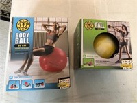 Body Ball & 5lb Soft Weight Ball