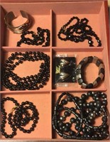 Lot of nice black jewelry