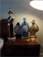 Lot of 4- Various Decanters