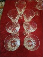 6 Waterford Crystal Goblets