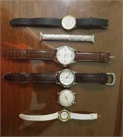 Lot of 6- Wrist Watches & Bands