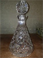 10.5" Beautiful Waterford Crystal Decanter