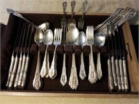Rose Point Sterling Silver Flatware by Wallace