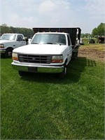 1994 Ford F-350 stake bed truck