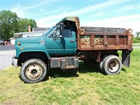 1991 GMC TopKick dump truck