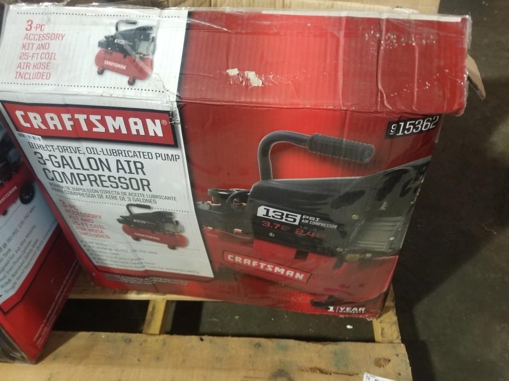 Craftsman Tool & Building Material Online Auction