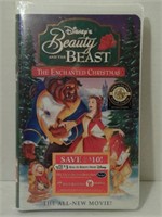 VHS: Beauty & the Beast Enchanted Christmas Sealed
