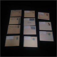 Vintage US Postal Cards UX1, 11, 12, 27, 48, 57,