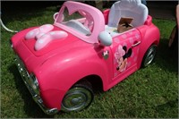 Minnie Mouse Power Wheel Car w/Charger