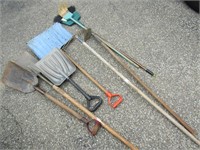 Hand Tools-Shoels, Rake, Broom, misc.