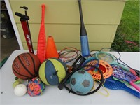Misc. Sports Toys-Badminton, Basketball, Pump