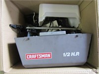 Craftsman 1/2 H.P. Garage Door Opener(AS IS)