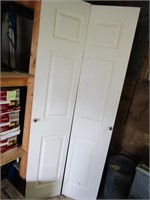 2-6 Panel Hollow Doors-16" x 79"