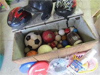 Sport Lot-Biking Helmets, Soccer Balls, Softballs,