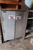 Rolling Cabinet-Approx 40"H