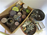 Misc Lot-Nails, Screws, Nuts, & more
