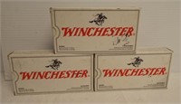 (3) Boxes of Winchester Metric Calibers 7.62x54R
