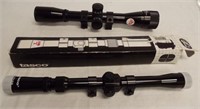 (2) Scopes including Bushnell Sportview 4x32 and