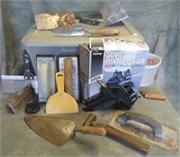 Painter's Trowels, Spray Texture Gun, Etc