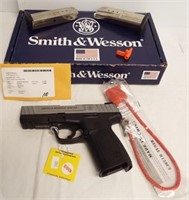 Smith & Wesson model SD9VE semi automatic pistol.