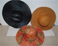 Three Summer Hats