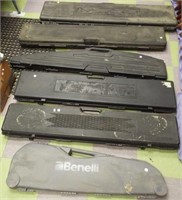 (6) Handgun cases including Benelli, Contico,