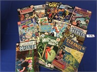 (16) Vintage DC Comic Books