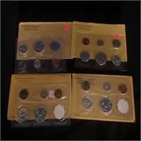 (4)  US Mint Proof Sets -Pre 1964
