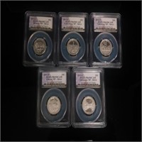 2011 S Silver Quarter National Parks (5) Coins