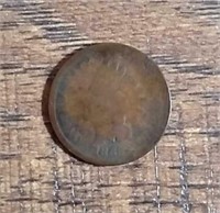 1865  Indian Head Cent  AG