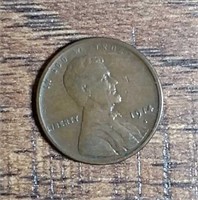 1914-S  Lincoln Cent  VF