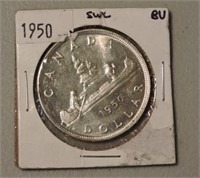 1949 / 1950 Uncirculated Canadian Dollars